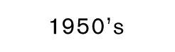 1950's