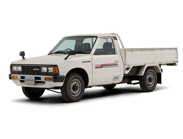  Nissan |  Colección Patrimonial |  DATSUN Camioneta de cuerpo largo de lujo (1985: CG720)