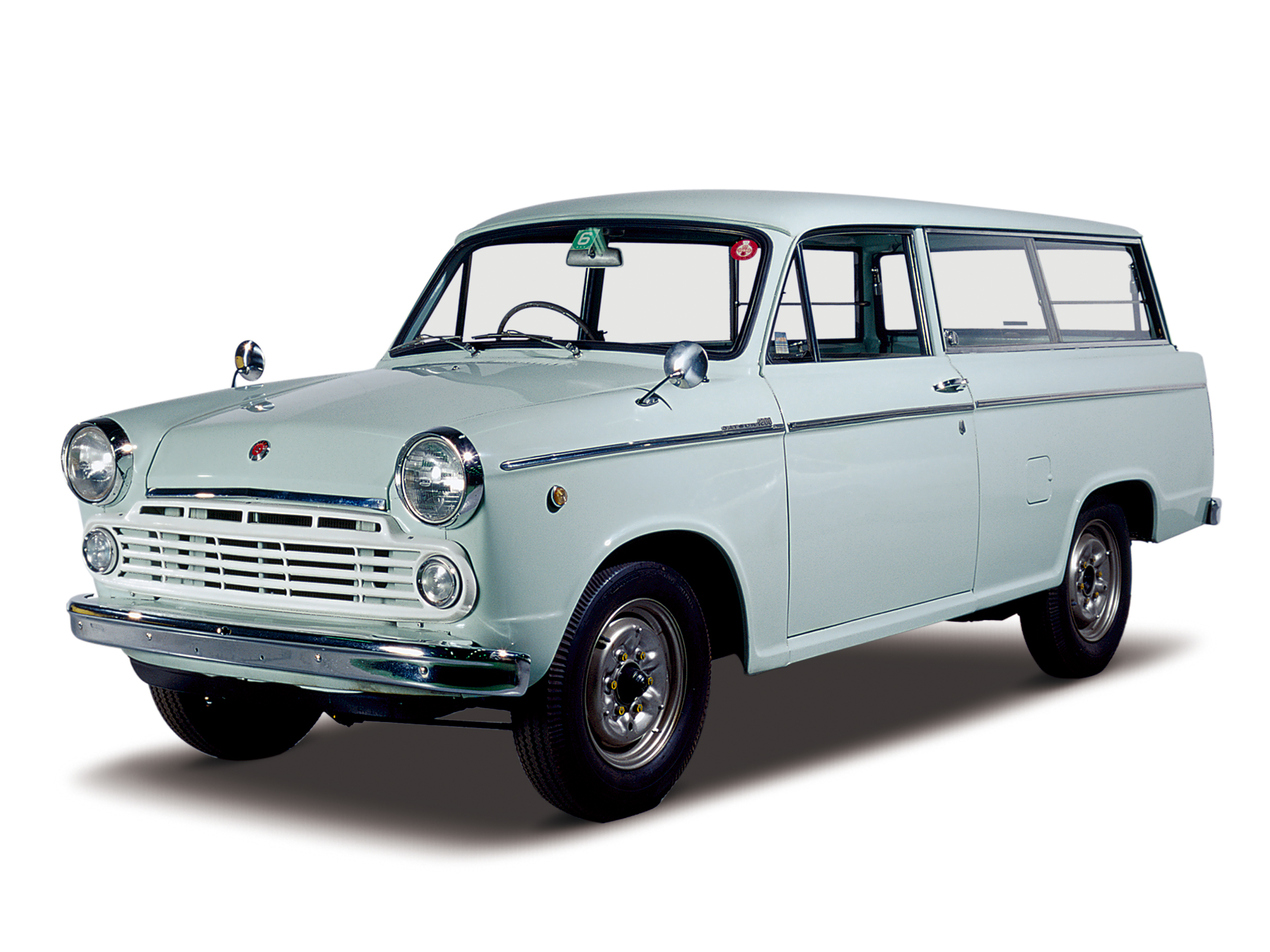 Datsun panel shop van