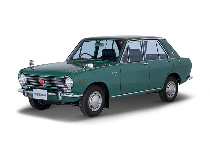 Datsun Sunny 1000 4-door Deluxe (1967 : B10)