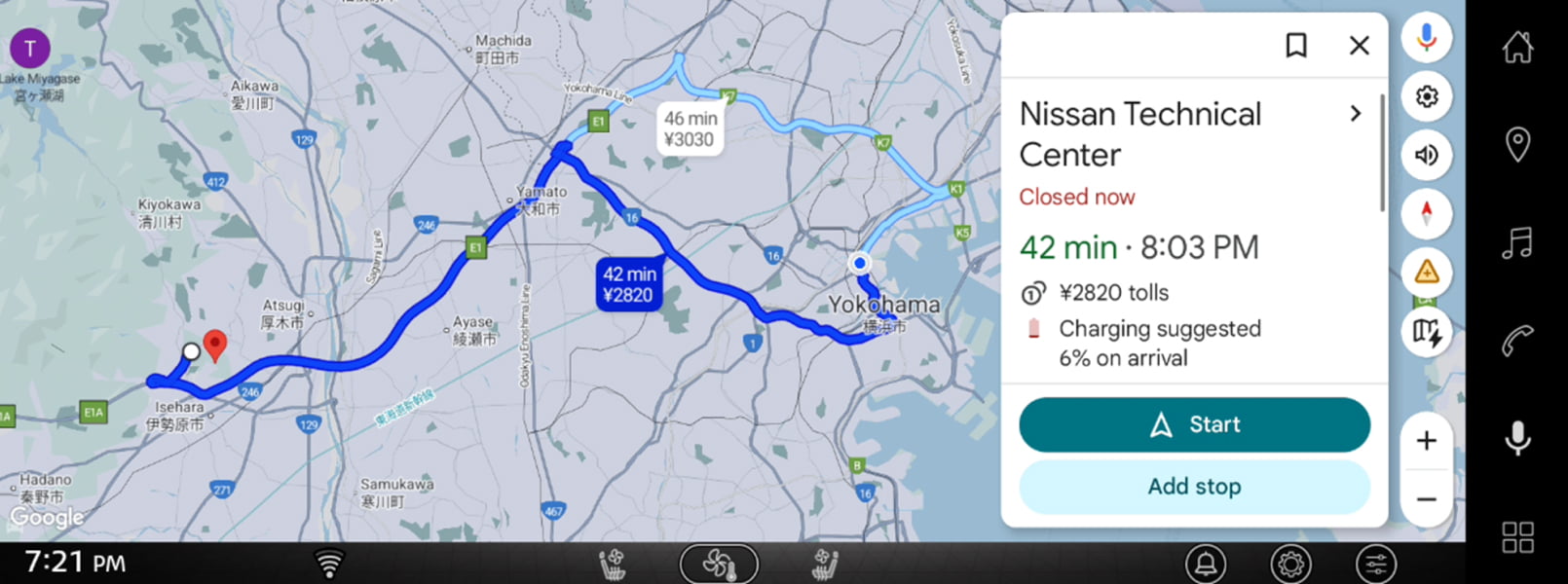 Intelligent Route Planner