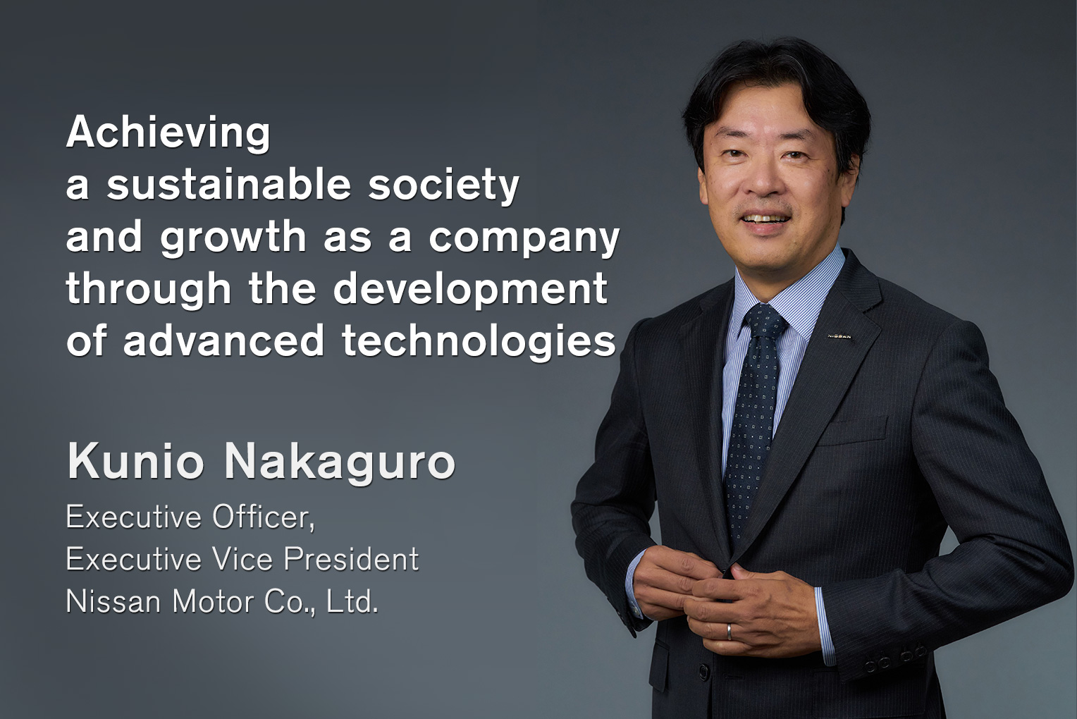 Asako Hoshino, Executive Officer and Executive Vice President Asako Hoshino, Executive Officer and Executive Vice President