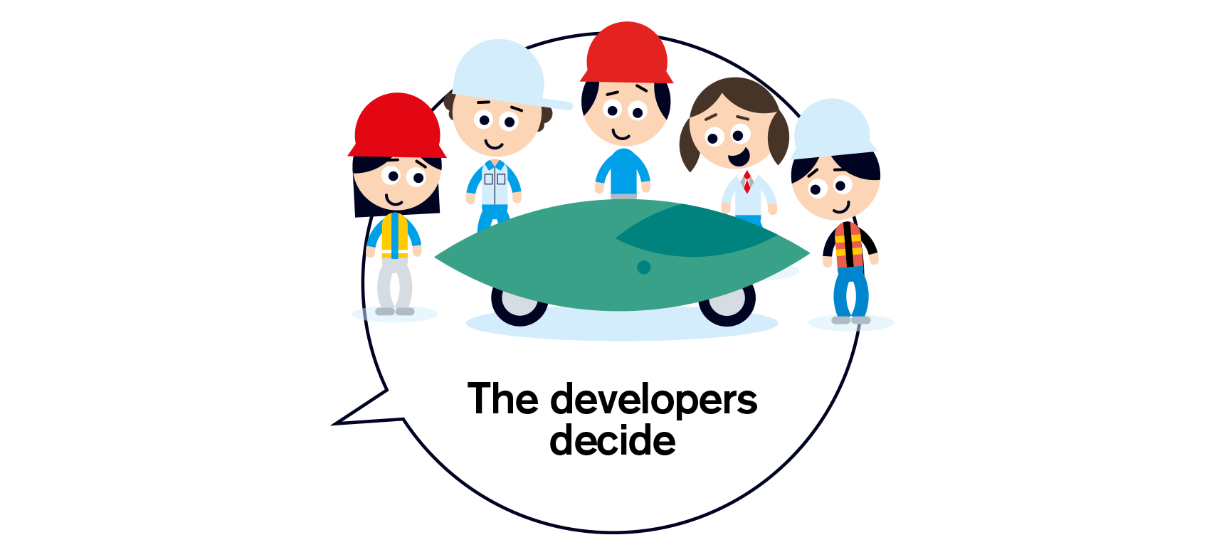 The developers decide