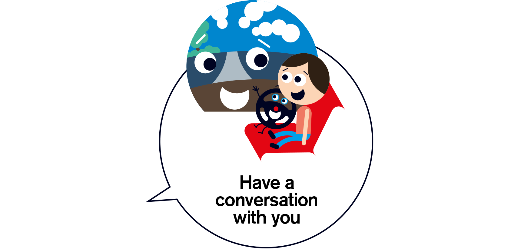 Have a conversation with you