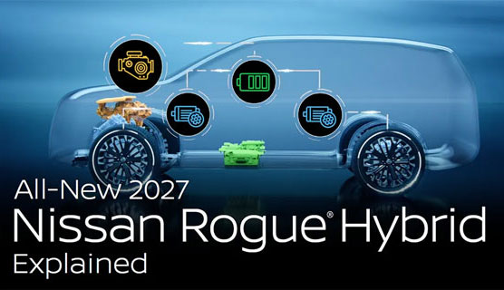 Instant power, no transmission, game-changing drive: 2027 Nissan Rogue Hybrid e‑POWER's technology explained