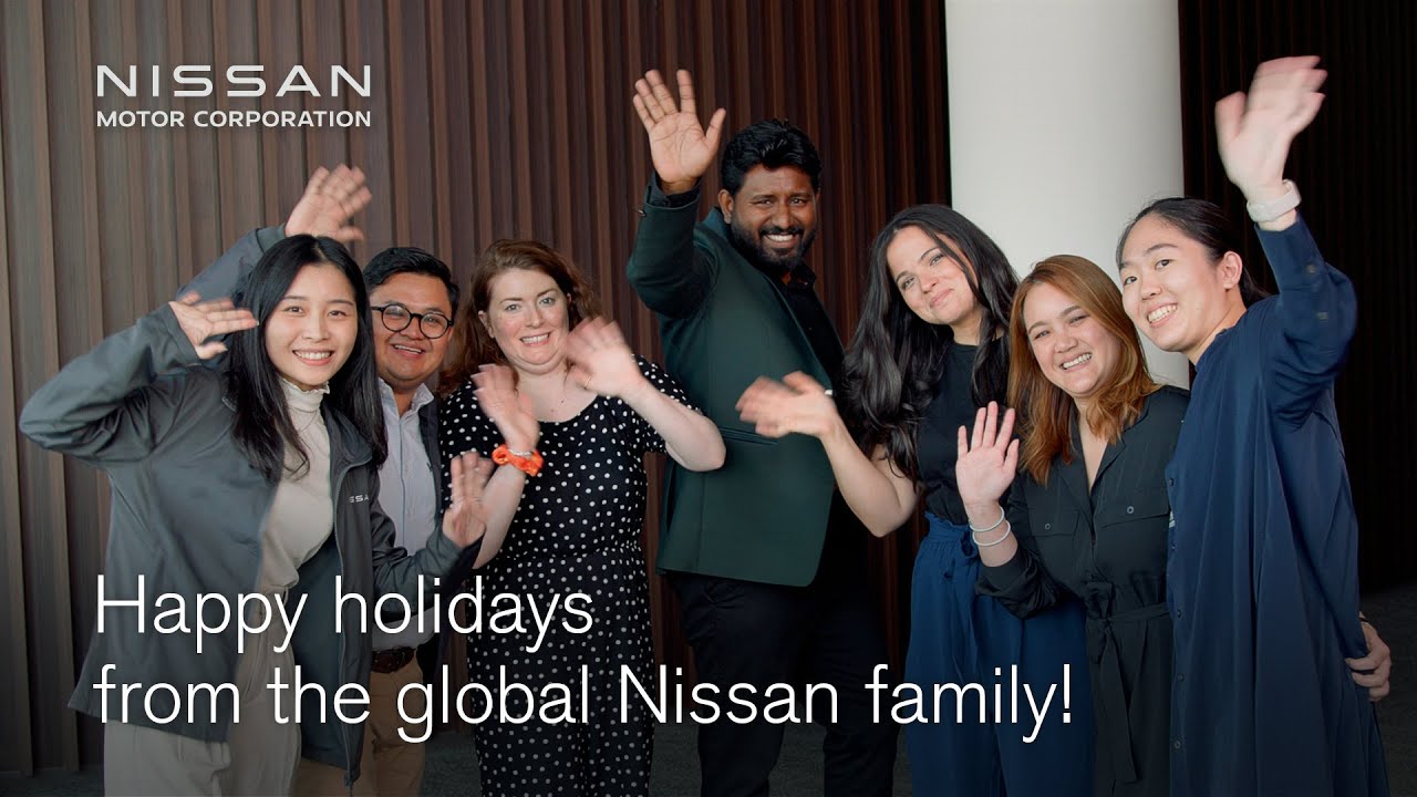 Happy holidays from the global Nissan family!