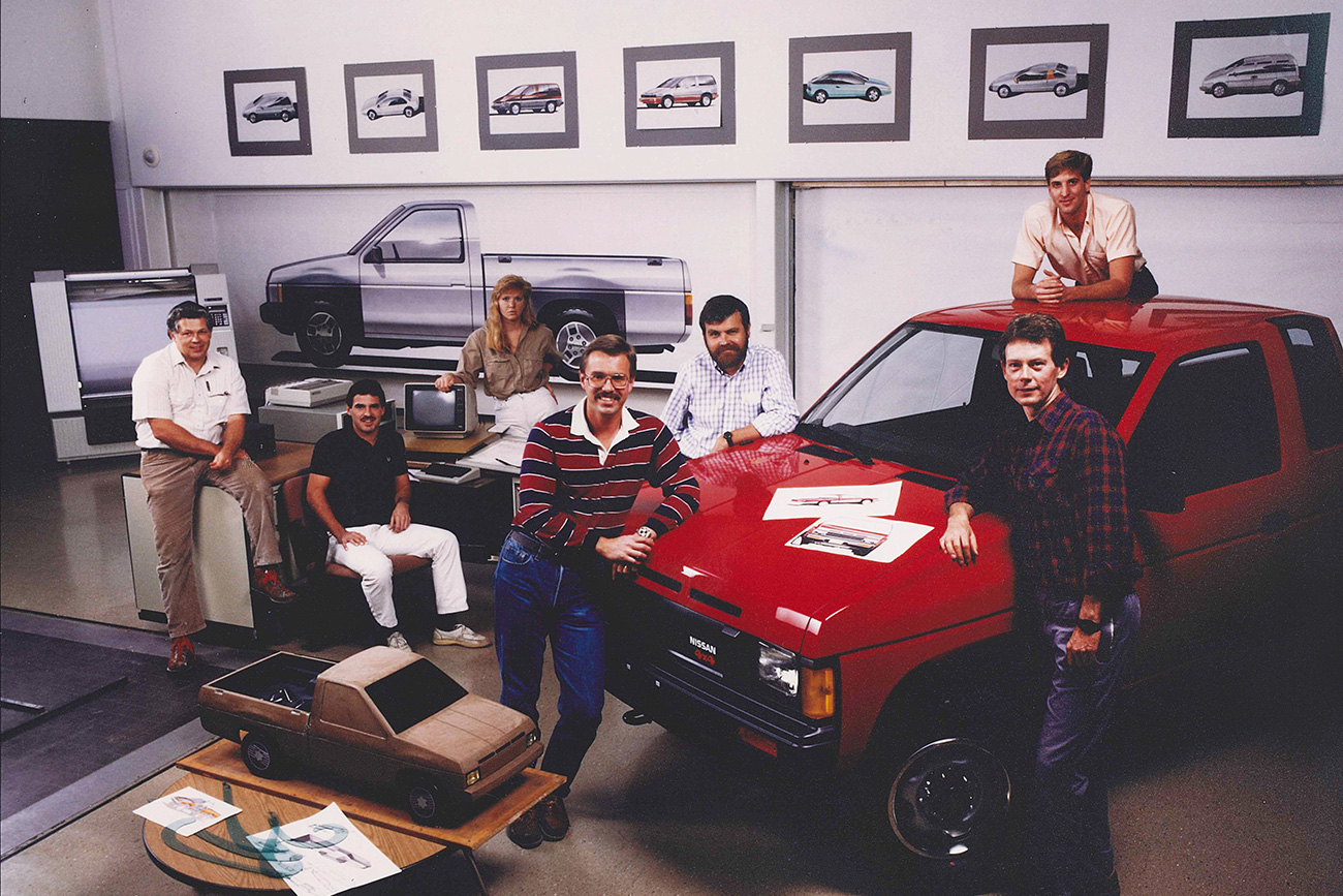 The Nissan Hardbody Pickup Design Team