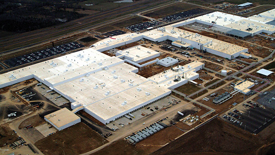 Nissan inaugurates new plant in Canton, Mississippi.