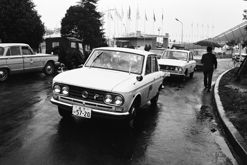 Datsun Bluebird at Olympic Village