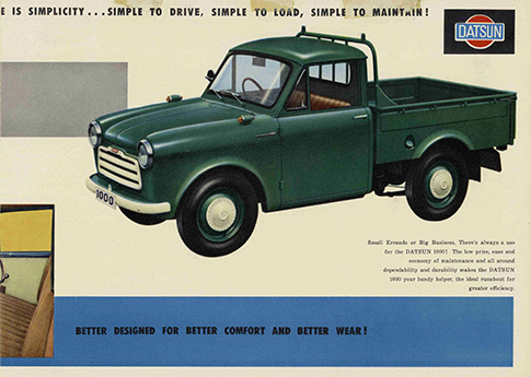 DATSUN 1000 Pickup 220 (English)