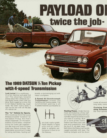 DATSUN Pickup 521 (English)