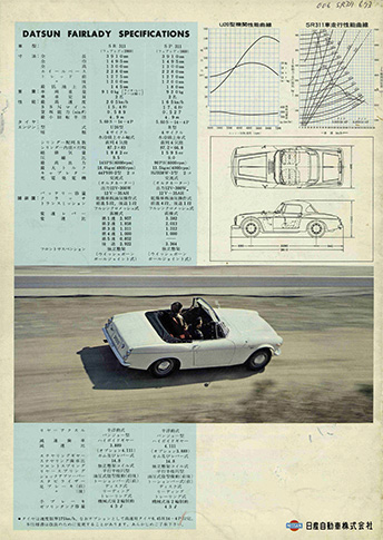 DATSUN Fairlady 1600/2000 SP311/SR311