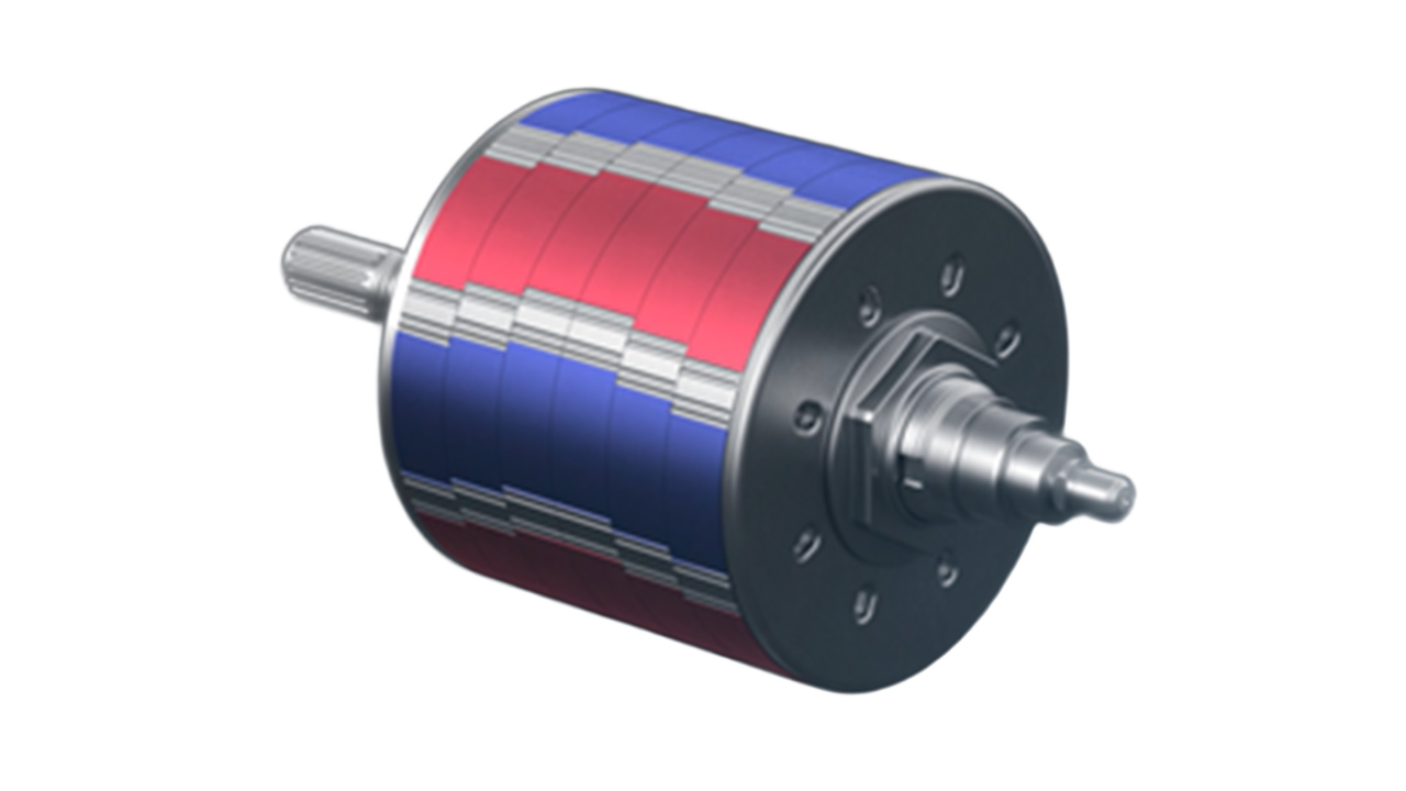 Six-stage skew rotor Six-stage skew rotor