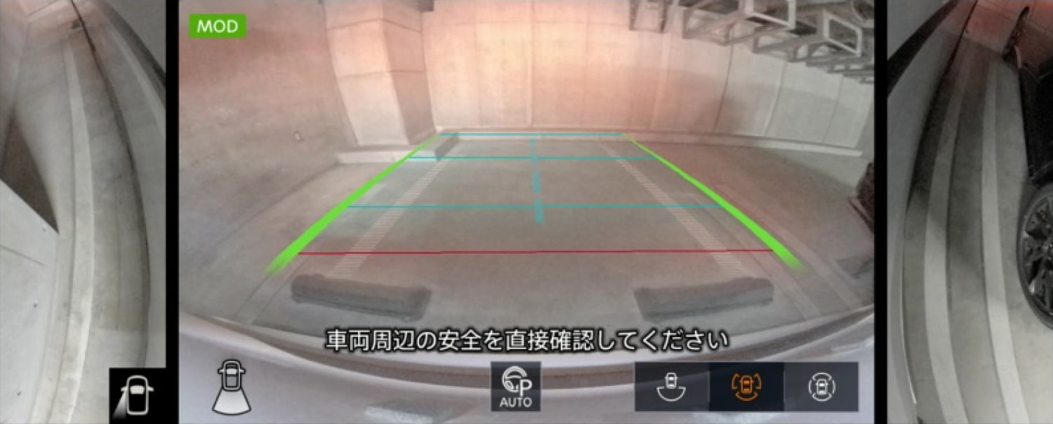 Blind rear side view