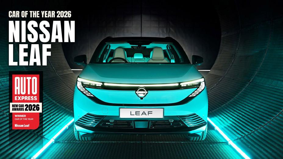 新型日産リーフ、Auto Express New Car Awards 2026で最高賞を受賞