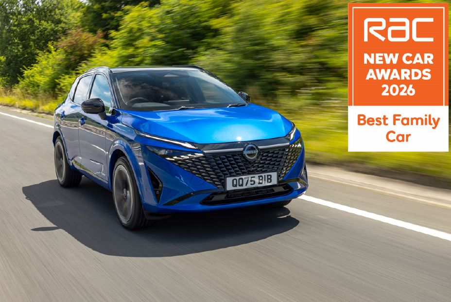 Nissan Qashqai Receives Best Family Car Award at RAC New Car Awards 2026